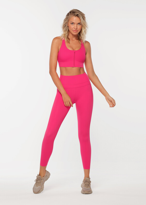 Lorna Jane The One high support sports bra in pink