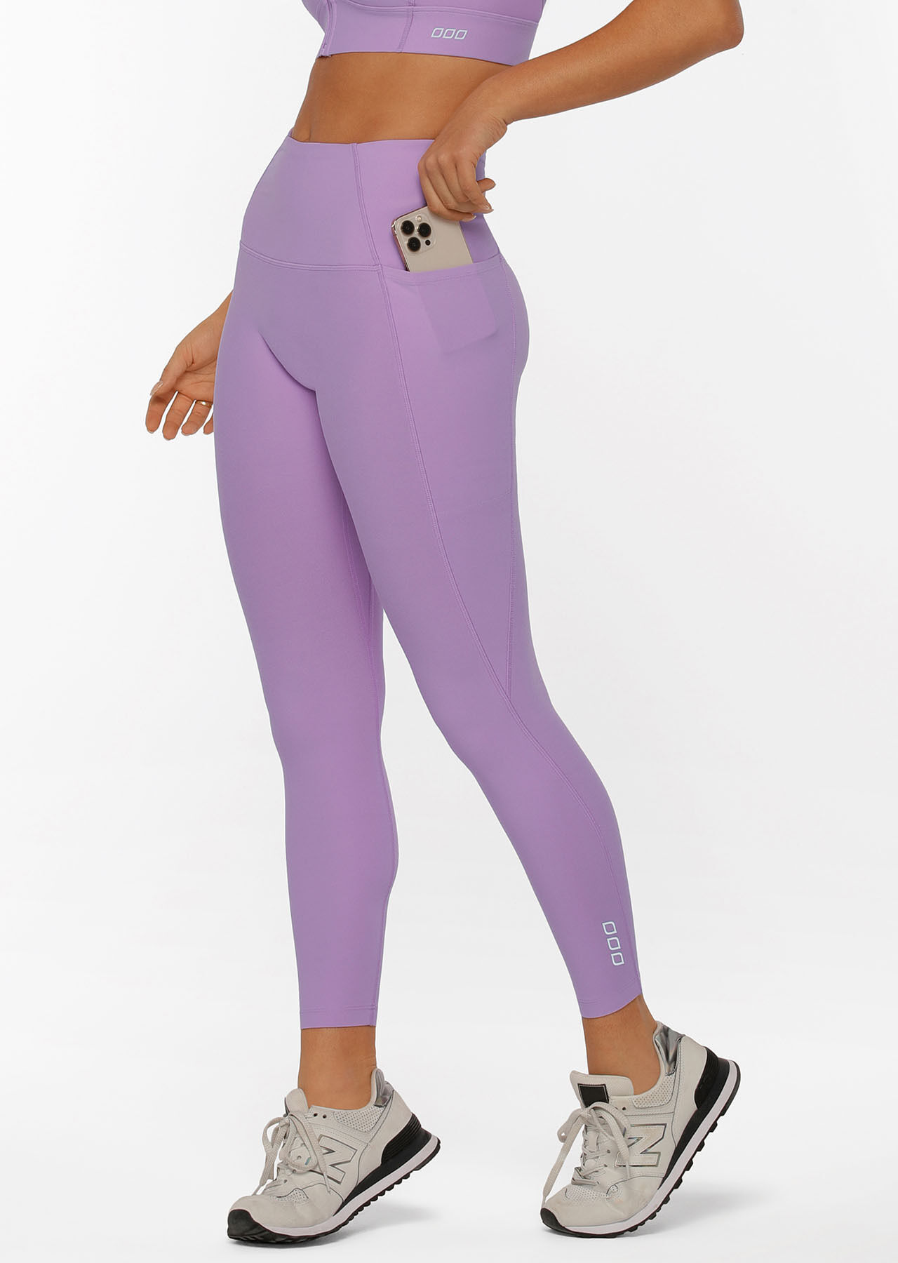 Nike Womens One Luxe Leggings - Purple | Life Style Sports IE