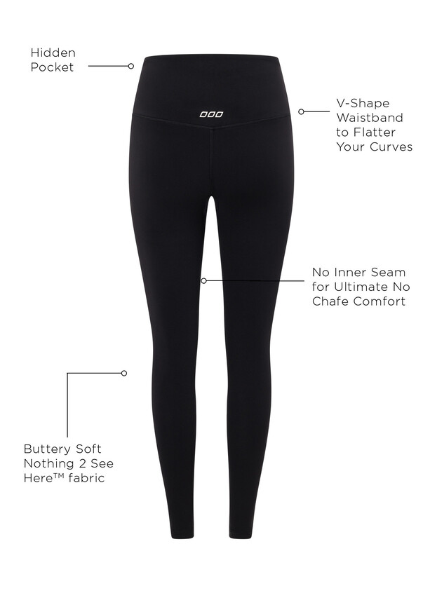 Comfortable Sports Leggings - Non See Through - Full Size Pockets