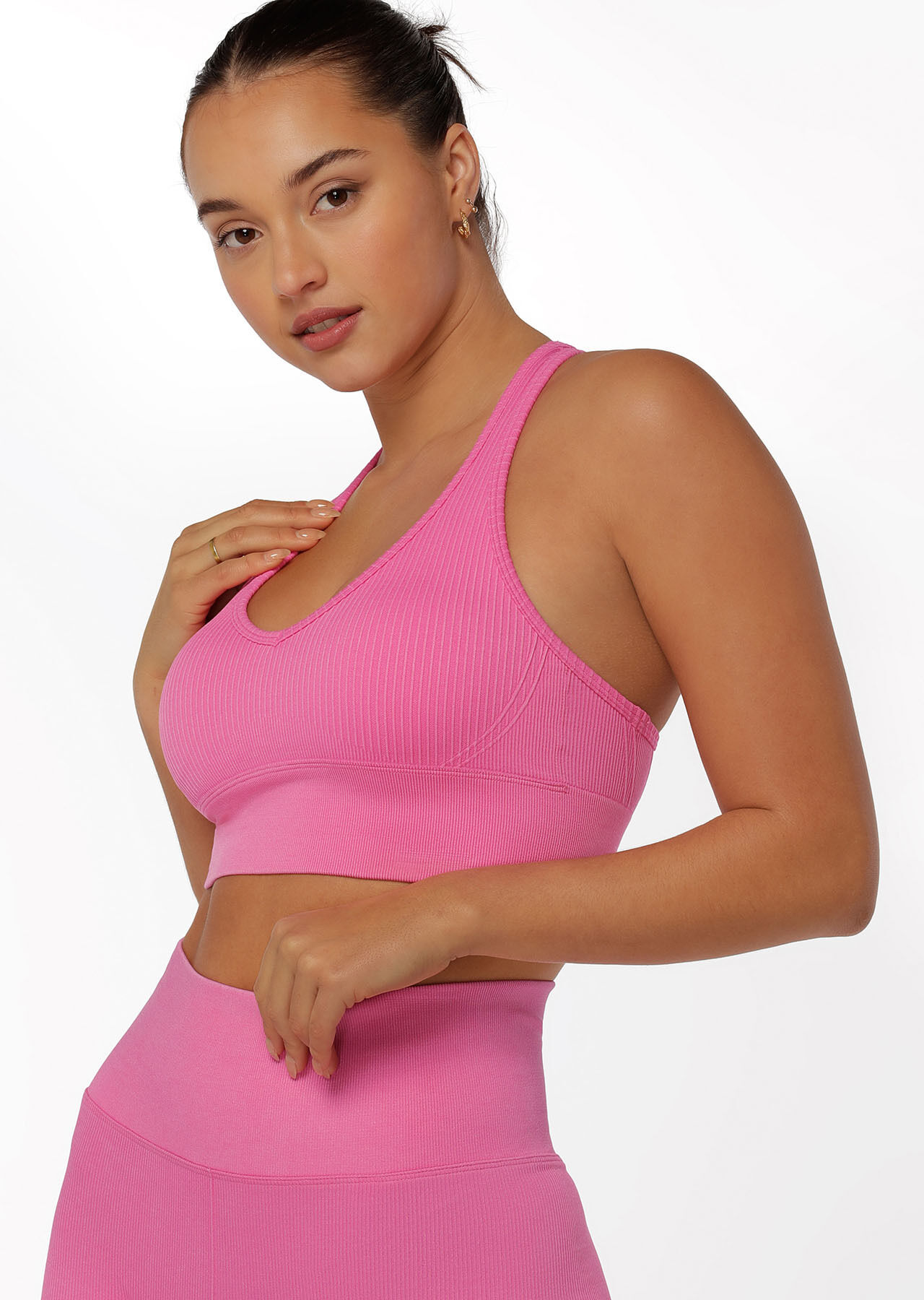 Tempo Speed Ribbed Seamless Sports Bra