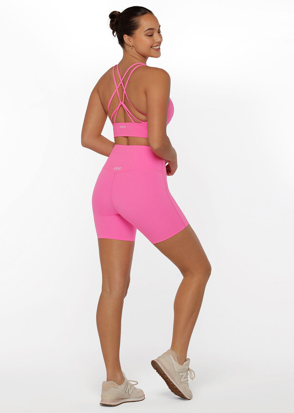 Workout Queen Sports Bra - Pink - H&O