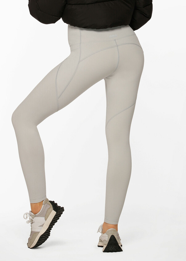 Women's Thermal Leggings for Winter Combo Pack of-2 (Woolen  Leggings-2-LgrCr,Lightgray+Cream,Waist Size 28 Inch to 34)