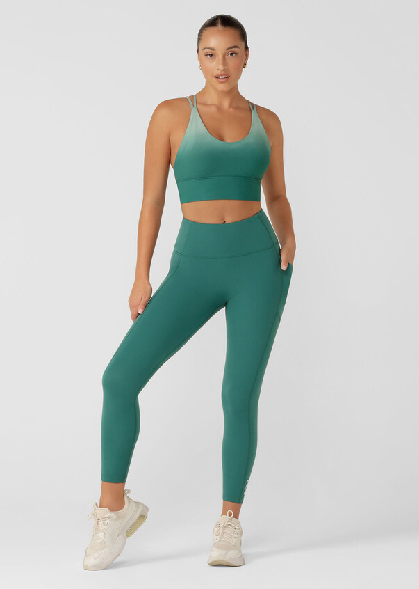 Tummy Control Butt Lift Gym Fitness No Front Seam Inner Pocket