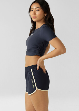 New Lorna Jane Platinum Run Short Size XS $62.99 Yves Blue shorts