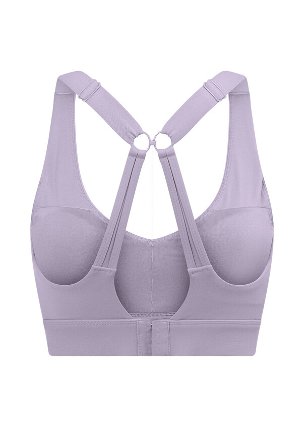 Athleta Breathe In Bra Sport Bra Removable Pads Are NOT Included Lavender  Large
