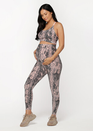 LJ Maternity Cropped Bump Active Tee