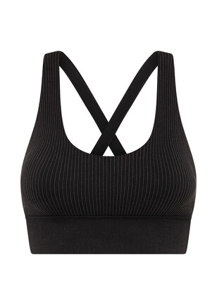  IREANJ Women's Sports Underwear Women Seamless Sports Bra  Women Sports Top Cropped Fitness Gym Bra Women's Sportswear for Active  Outfit Large Size (Color : Black, Size : L) : Clothing, Shoes