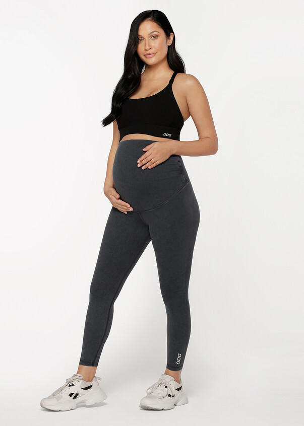 Black Maternity Ankle Biter Leggings: The Perfect Choice