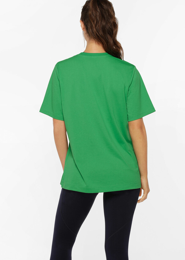 LJ College Relaxed Tee, Green, S