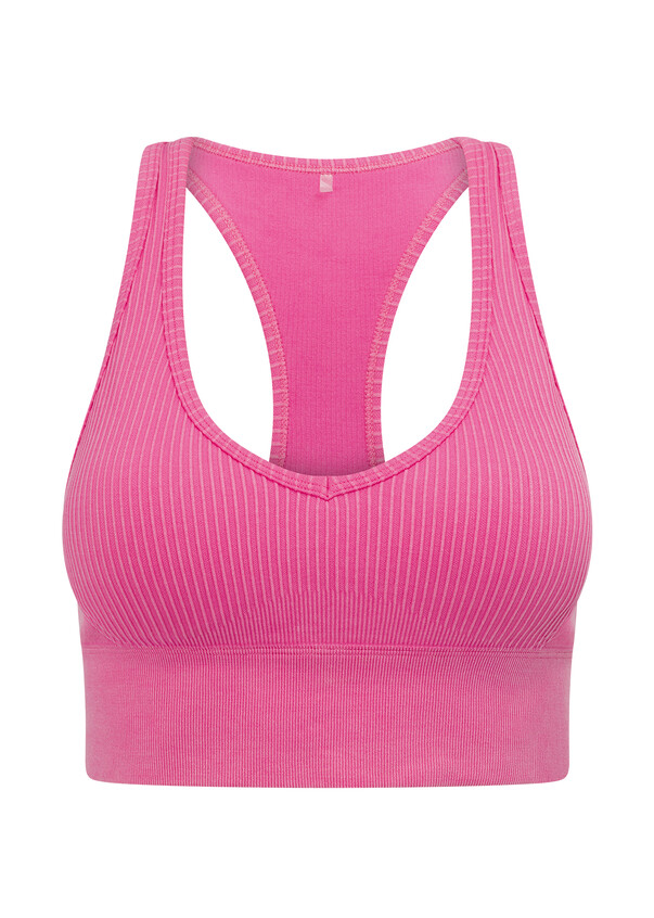 Cotton Plain Ladies Pink Sports Bra, Size: 32B-40B at Rs 91/piece
