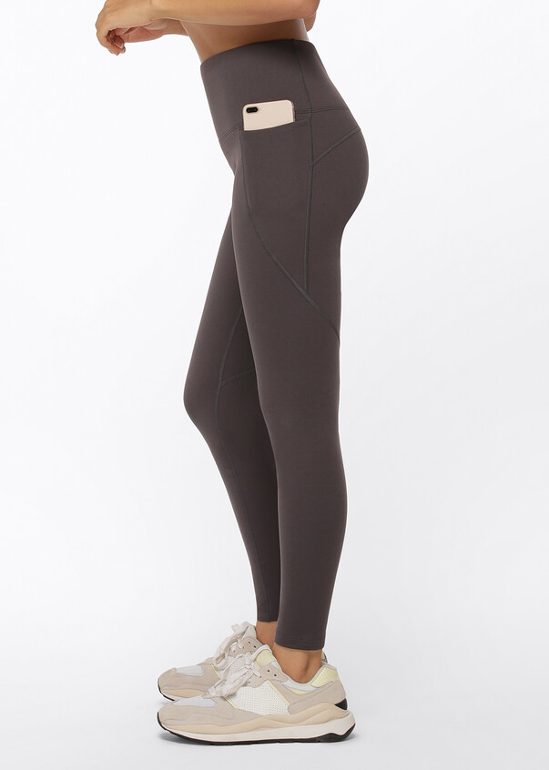 Lorna Jane Active - We couldn't resist we designed our much loved Amy  Winter Thermal Phone Pocket Leggings in Khaki!! The soft-brushed lining  traps in your body heat, keeping you cosy and
