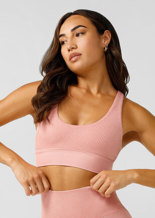 Sincerely Active Blog: Sports bra style series continued. Pair your solid  colored sports bra with loose patterned pants for street style vibes!