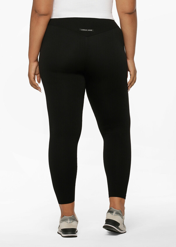 JMS Just My Size Black Leggings Size 4X Solid Footless Comfort Top Ankle  Length in 2023