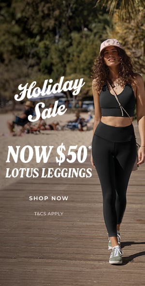 $50* Lotus Leggings - Shop Now!