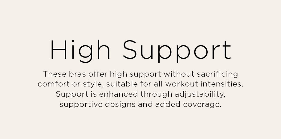 Shop High Support Sports Bras
