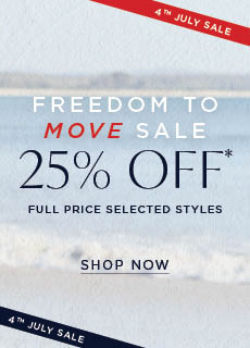 25% off Selected Styles*