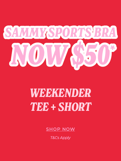 $50 Sammy Sports Bra*