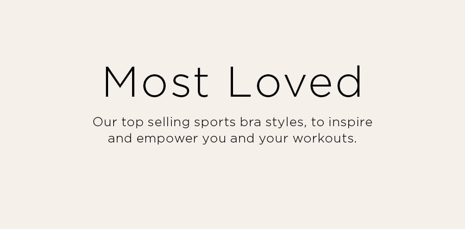 Shop Our Most Loved Sports Bras
