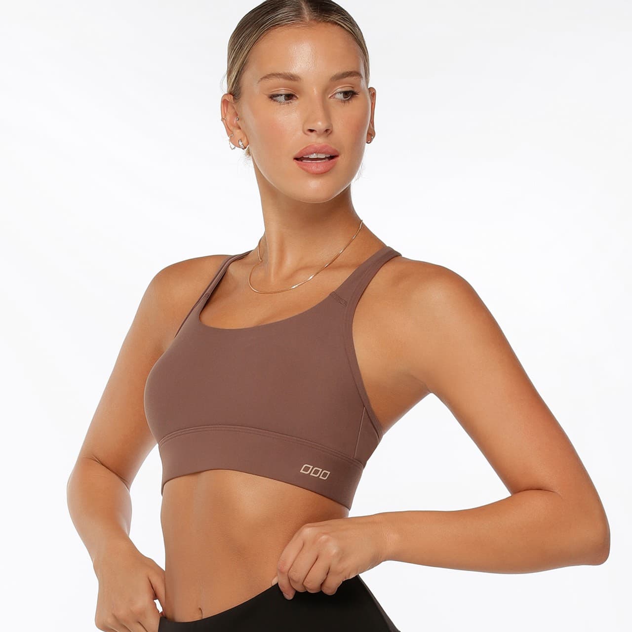 Womens Compress & Compact Sports Bra Pale Orchid Lilac