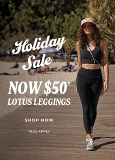 Black Lotus Ankle Biter Leggings: Now $50 in Our Holiday Sale!*