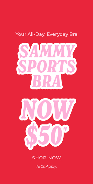 $65 Sammy Sports Bra - Shop Now!