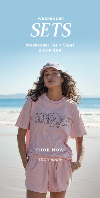 Weekender Sets - Tee + Shorts for $99