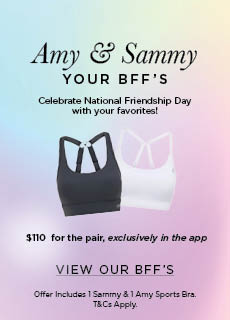 Sammy Sports Bra and Amy Max Sports Bra for $110