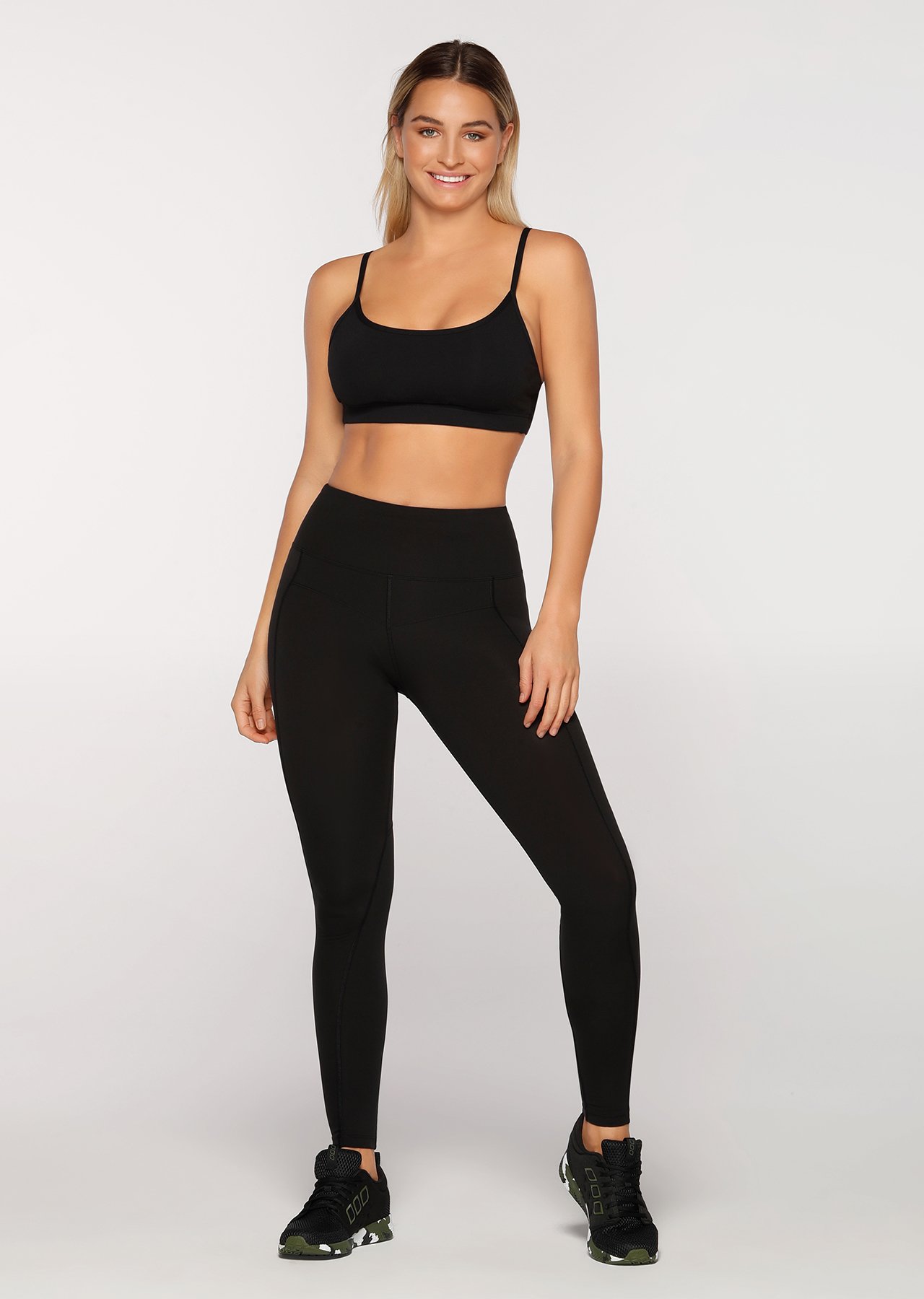 Shop Booty Support Full Length Tight | Black | Lorna Jane USA