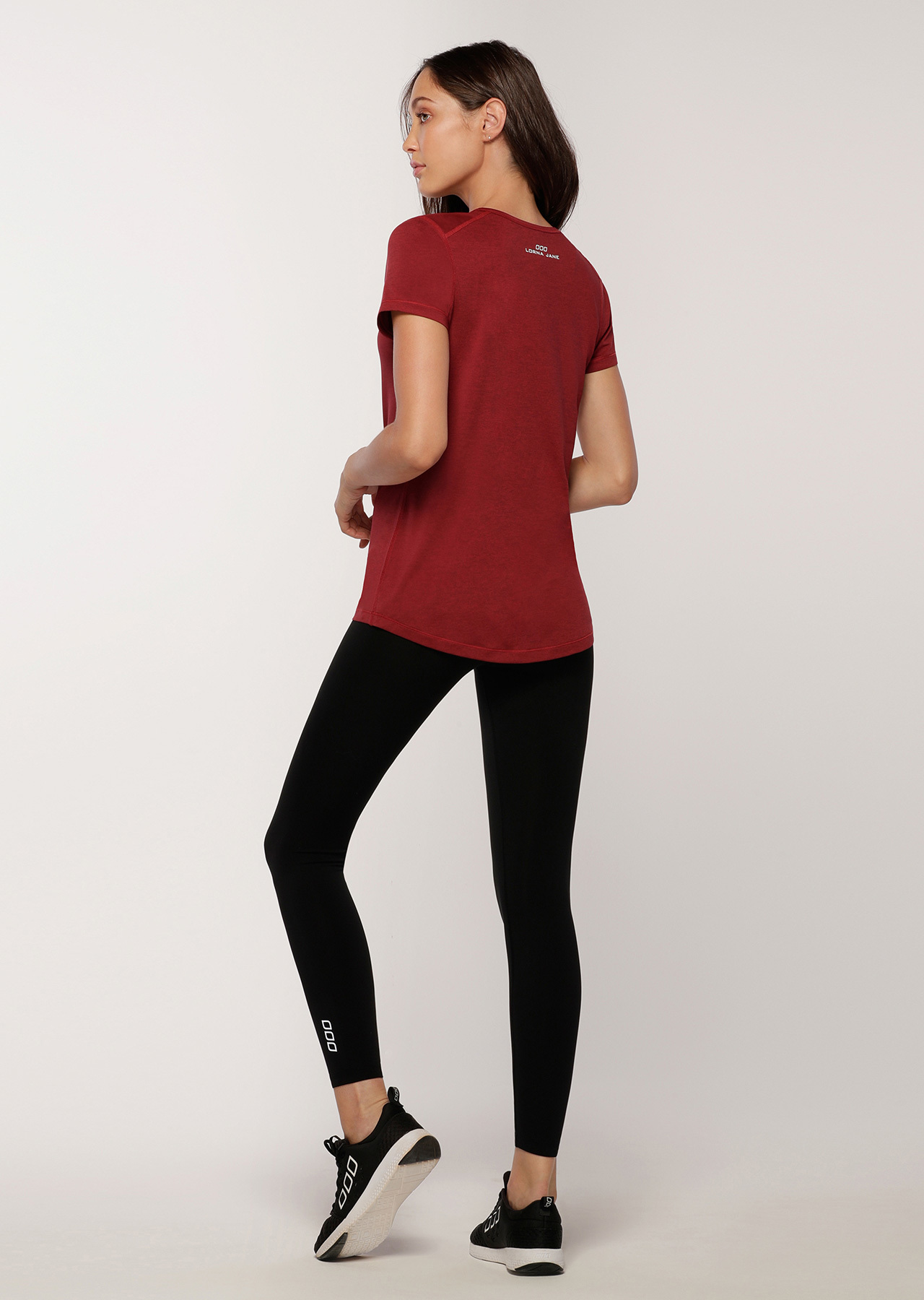 Move Freely Active Tee | Red | Lorna Jane USA